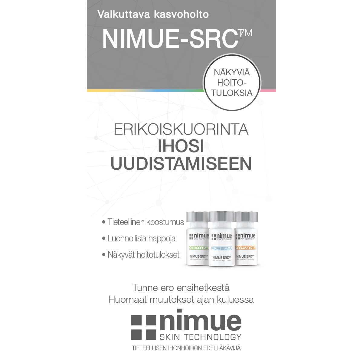 Esite Nimue SRC TM hoidot